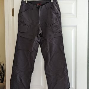 The North Face Women's Hiking Pants, Grey, Size 6 - Long